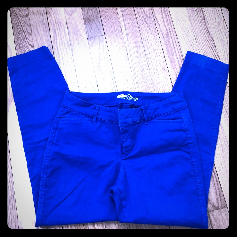 Cobalt Blue skinny pants